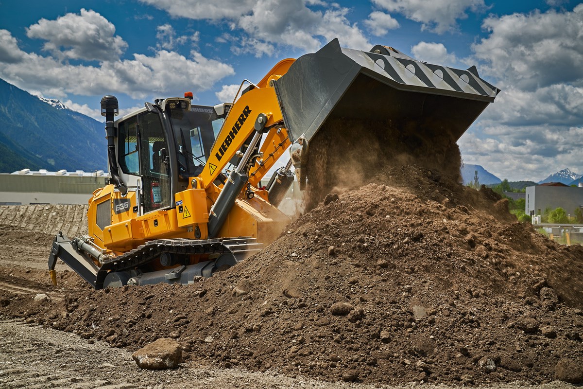 LR 636 Litronic Crawler loaders | Liebherr